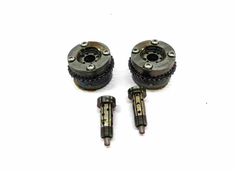Thumbnail 2: 12-15 C E E GLK ML R SLK 3.5L M276 LEFT HEAD INTAKE EXHAUST CAM TIMING GEAR SET