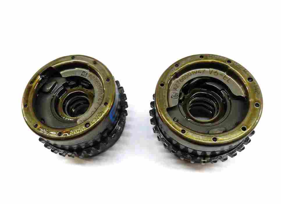 Thumbnail 6: 12-15 C E E GLK ML R SLK 3.5L M276 LEFT HEAD INTAKE EXHAUST CAM TIMING GEAR SET