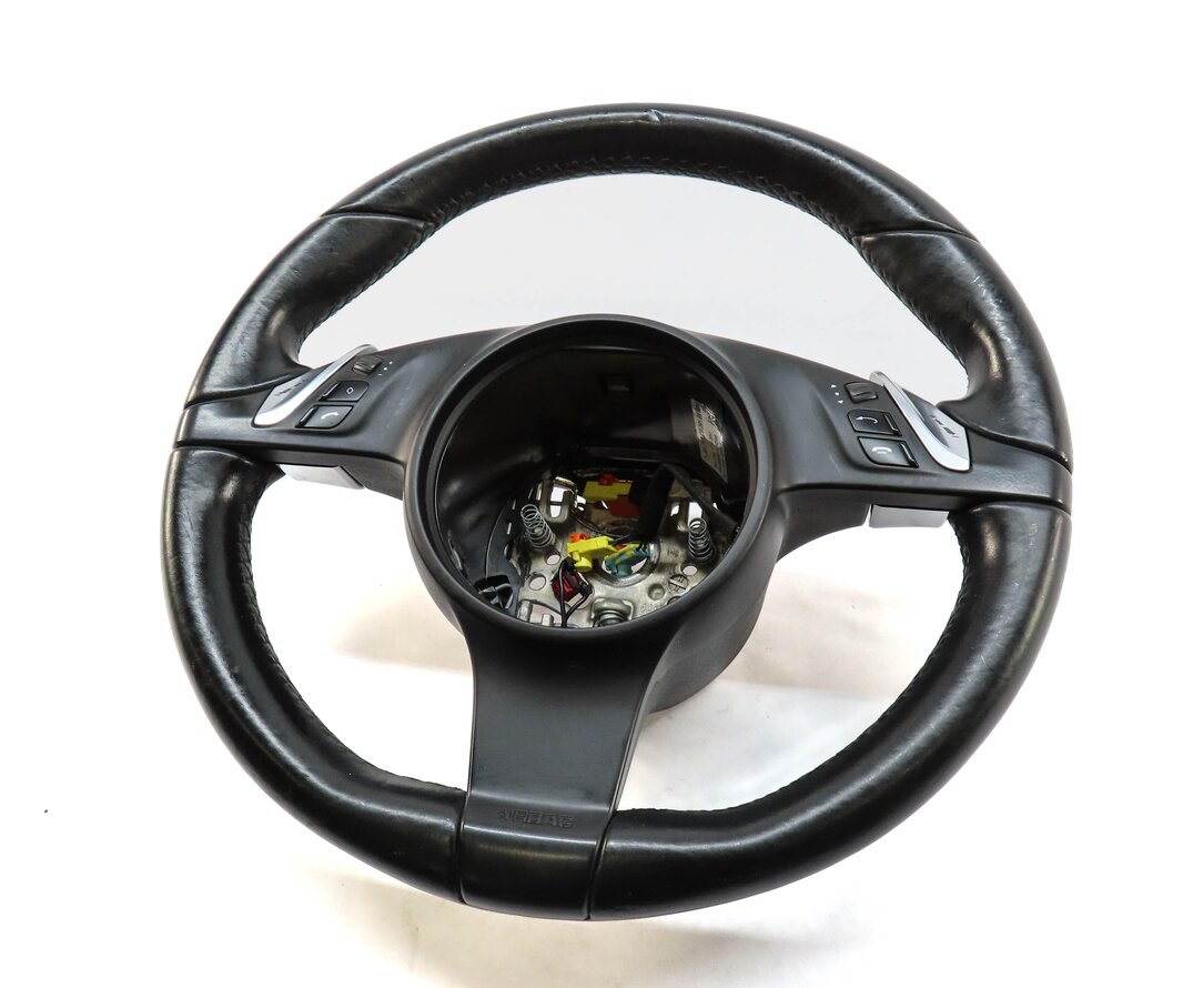 Thumbnail 2: 2010-2016 PORSCHE PANAMERA (970 G1) DRIVER WHEEL w/ SWITCHES (BLACK)