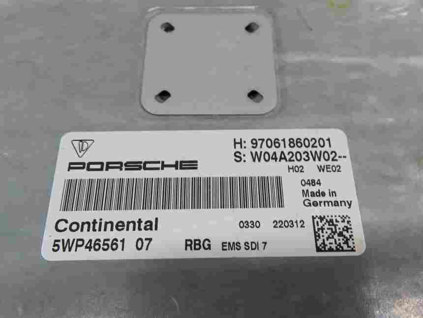 Thumbnail 7: 12 PORSCHE PANAMERA (970 G1) 3.6L M46 ENGINE ECM ECU IMMOBILIZER MODULE KEY SET