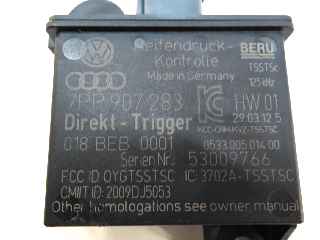 Thumbnail 4: 2012 PORSCHE PANAMERA (970 G1) TPMS CONTROL MODULE SET OF 4