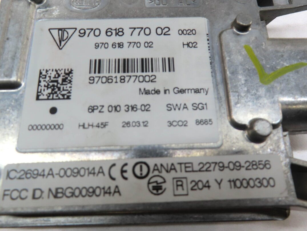 Thumbnail 5: 2012 PORSCHE PANAMERA (970 G1) REAR LEFT BLIND SPOT ALERT RADAR SENSOR MODULE