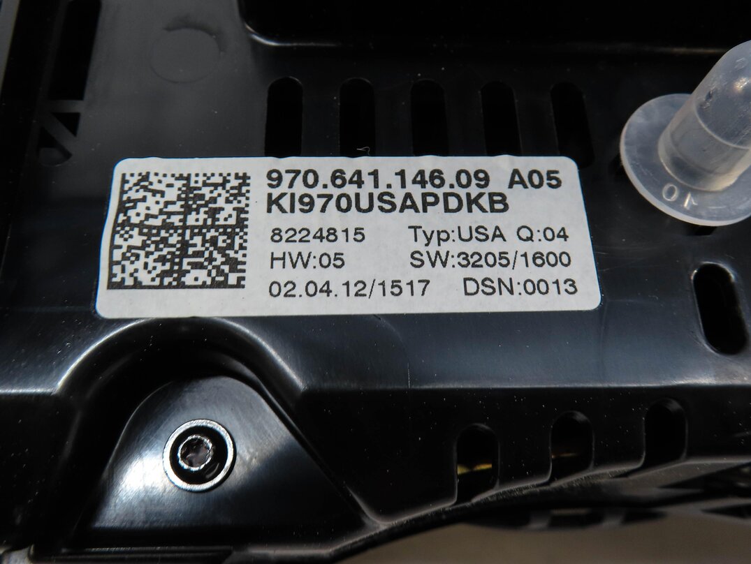 Thumbnail 7: 2012 PORSCHE PANAMERA (970 G1) DASH SPEEDOMETER INSTRUMENT CLUSTER