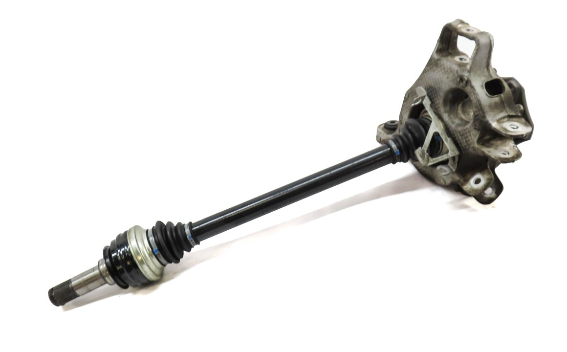 2010-2013 PORSCHE PANAMERA (970 G1) RIGHT PASSENGER REAR AXLE SHAFT w/ KNUCKLE