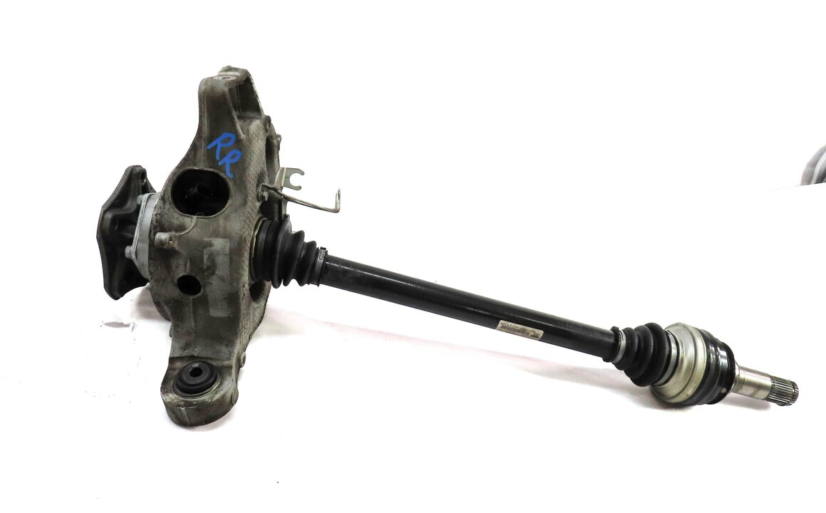Thumbnail 3: 2010-2013 PORSCHE PANAMERA (970 G1) RIGHT PASSENGER REAR AXLE SHAFT w/ KNUCKLE