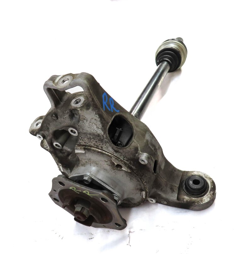 Thumbnail 4: 2010-2013 PORSCHE PANAMERA (970 G1) RIGHT PASSENGER REAR AXLE SHAFT w/ KNUCKLE