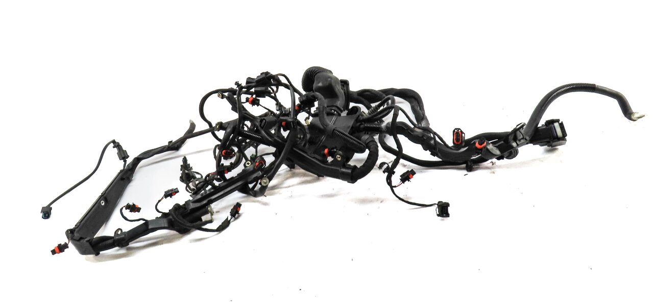 Thumbnail 2: 2012 PORSCHE PANAMERA (970 G1) 3.6L M46 V6 ENGINE WIRE WIRING HARNESS (AWD)