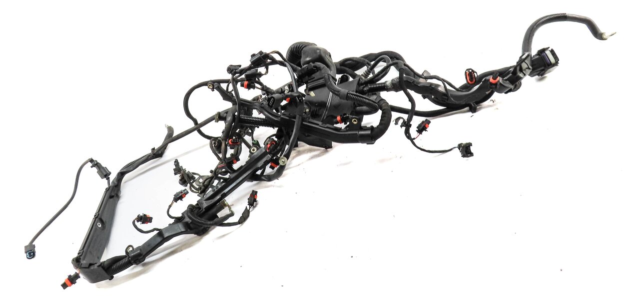 Thumbnail 3: 2012 PORSCHE PANAMERA (970 G1) 3.6L M46 V6 ENGINE WIRE WIRING HARNESS (AWD)