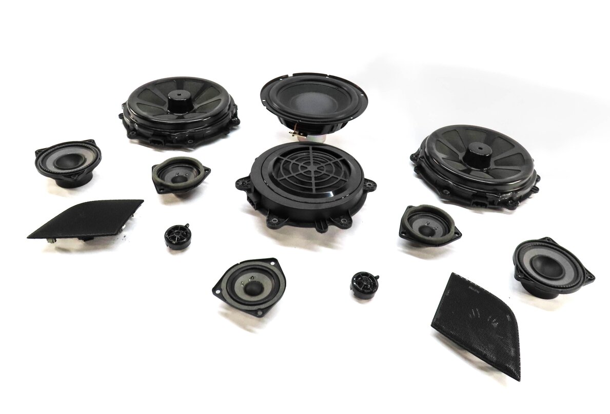 2012 PORSCHE PANAMERA 970 G1 FRONT REAR LEFT RIGHT DASH DOOR BOSE SPEAKER SET 13
