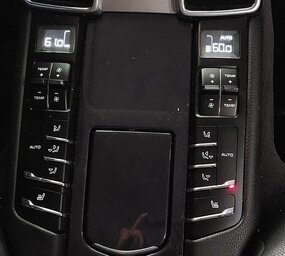 Thumbnail 2: 2012 PORSCHE PANAMERA (970 G1) REAR HVAC A/C HEATER CLIMATE CONTROL PANEL