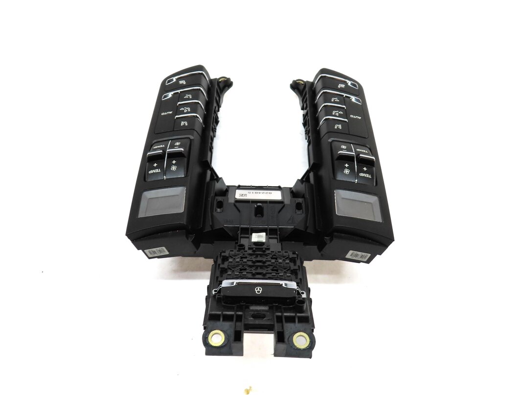 Thumbnail 4: 2012 PORSCHE PANAMERA (970 G1) REAR HVAC A/C HEATER CLIMATE CONTROL PANEL