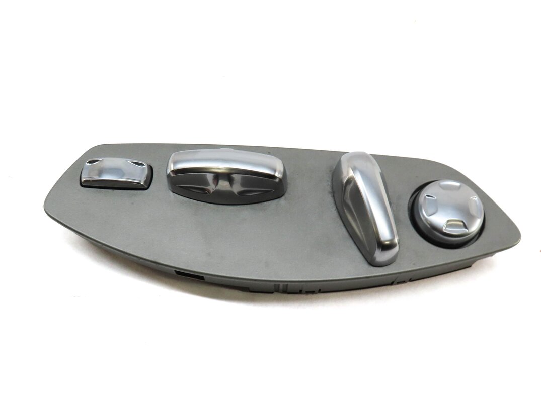 Thumbnail 2: 2012 PORSCHE PANAMERA 970 G1 FRONT RIGHT PASSENGER SEAT ADJUST SWITCH w/ LUMBAR