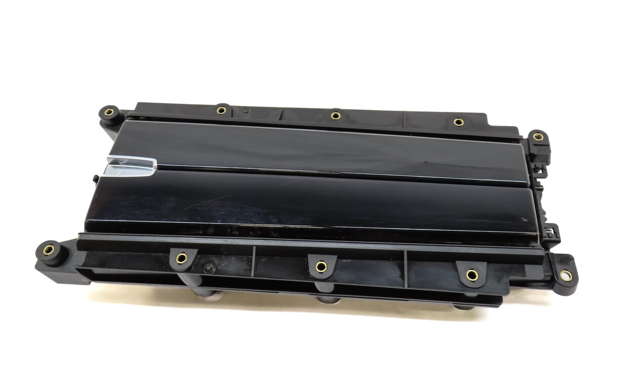 Thumbnail 3: 2012 PORSCHE PANAMERA 970 G1 REAR CENTER CONSOLE STORAGE BIN CUP HOLDER (BLACK)