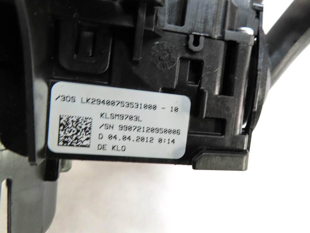 Thumbnail 6: 2010-2013 PORSCHE PANAMERA (970 G1) BLINKER WIPER CRUISE COMBINATION SWITCH