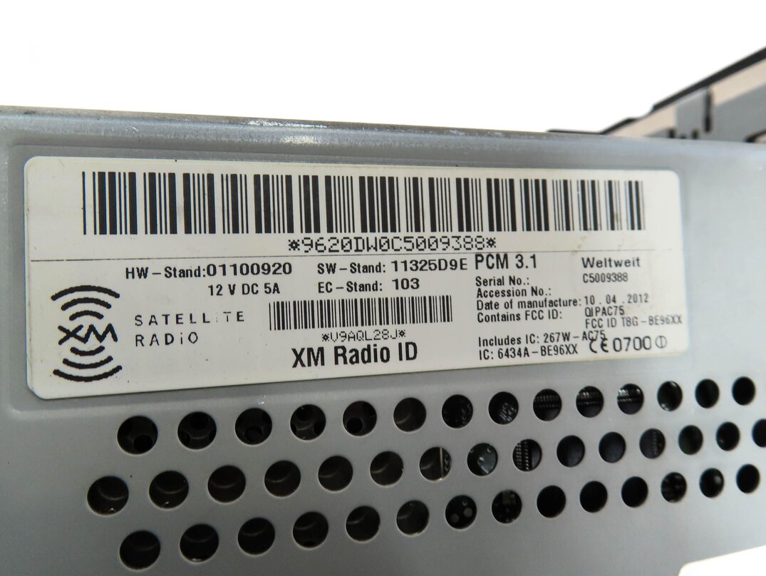 Thumbnail 8: 2012 PORSCHE PANAMERA (970 G1) AM/FM CD DVD GPS NAVIGATION RADIO STEREO RECEIVER