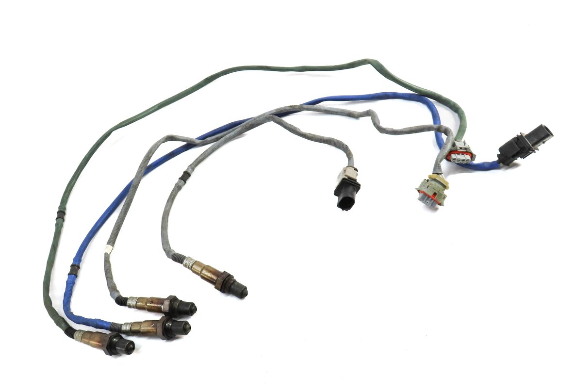 2012 PORSCHE PANAMERA (970 G1) 3.6L M46 V6 ENGINE O2 OXYGEN SENSOR SET OF 4