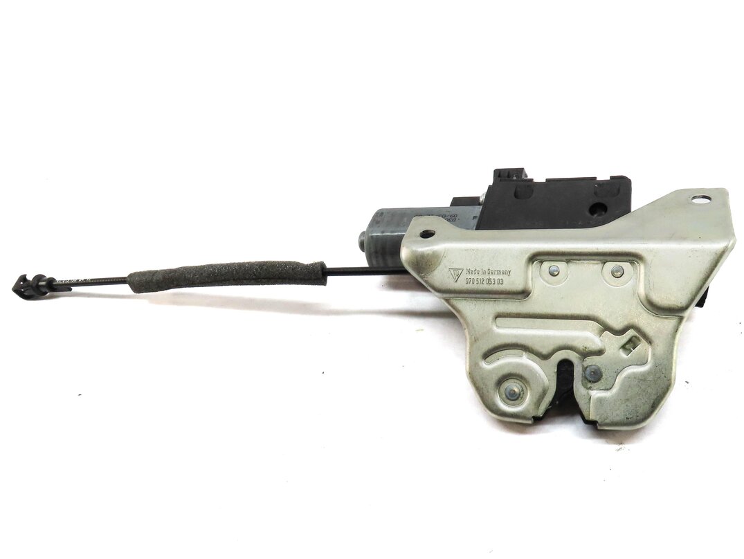 Thumbnail 2: 2012 PORSCHE PANAMERA (970 G1) REAR TRUNK LOCK LATCH w/ CABLE