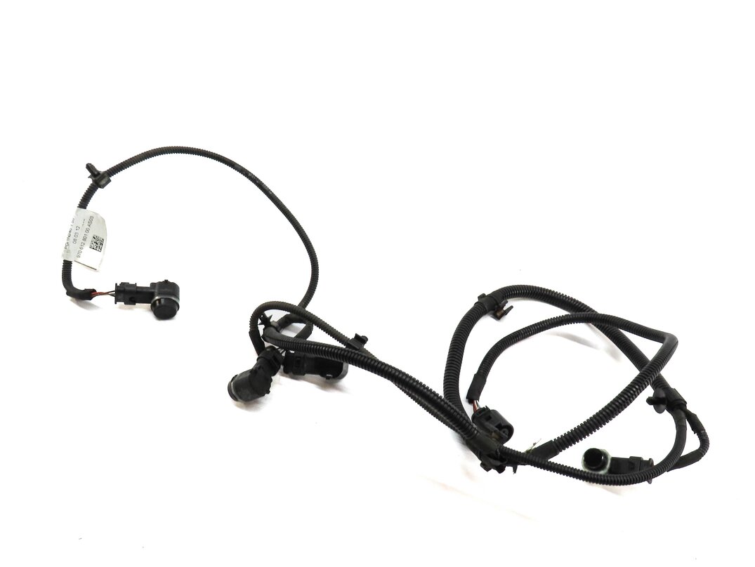 2012 PORSCHE PANAMERA (970 G1) REAR PARK DISTANCE PDC SENSOR SET 4 w/ HARNESS