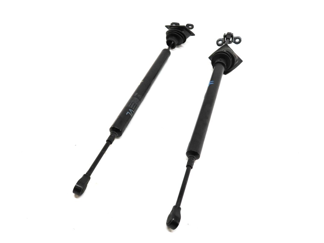2012 PORSCHE PANAMERA (970 G1) LEFT & RIGHT HOOD SHOCK STRUT SET OF 2