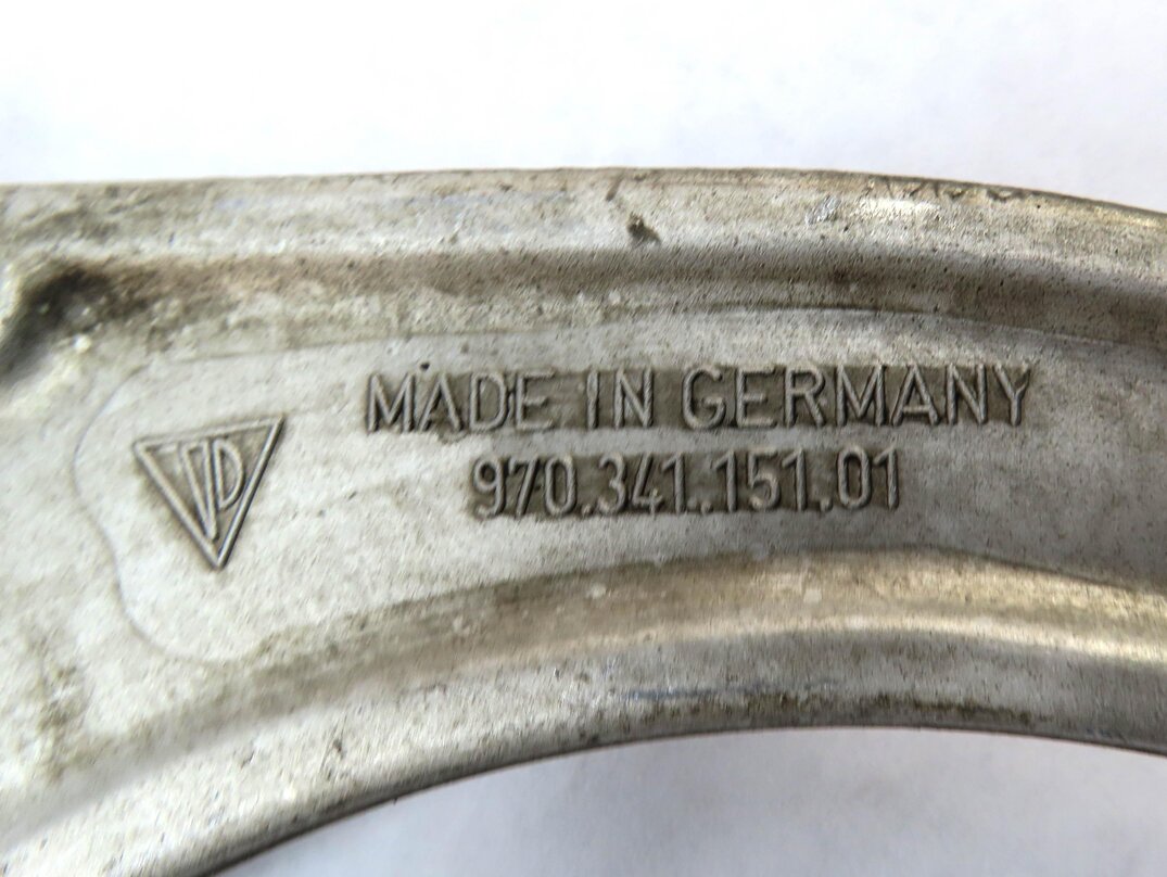 Thumbnail 8: 2010-2013 PORSCHE PANAMERA (970 G1) LEFT FRONT UPPER & LOWER CONTROL ARM SET-2