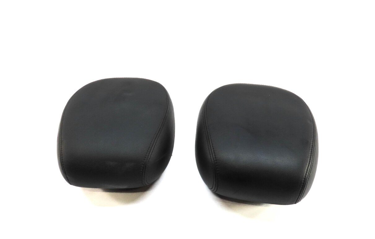 Thumbnail 3: 2003-2004 PORSCHE CAYENNE (955) FRONT LEFT & RIGHT SEAT HEADREST SET-2 (BLACK)