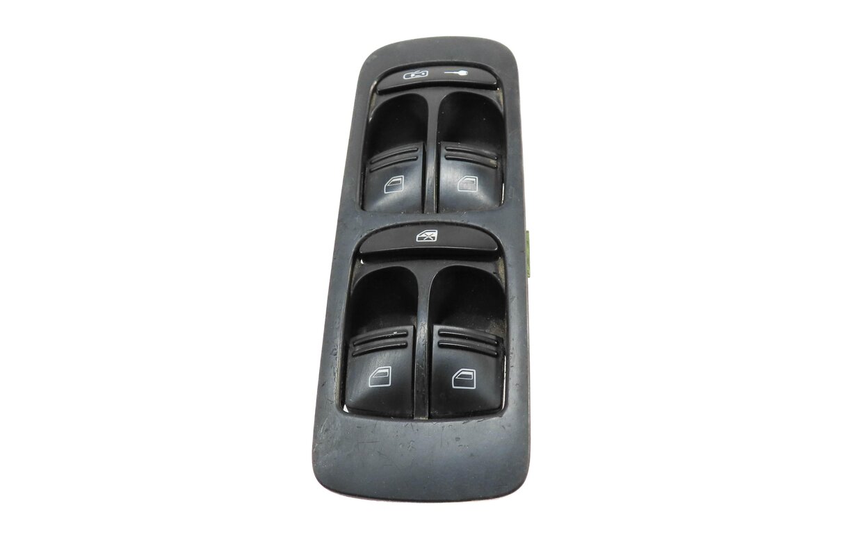 2003-2010 PORSCHE CAYENNE (955 957) LEFT FRONT DRIVER DOOR WINDOW SWITCH (BLACK)