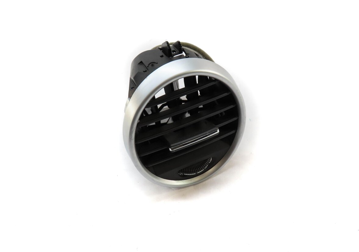 2009 MERCEDES GL450 X164 FAR LEFT DRIVER DASH A/C HEATER AIR VENT (BLACK SILVER)