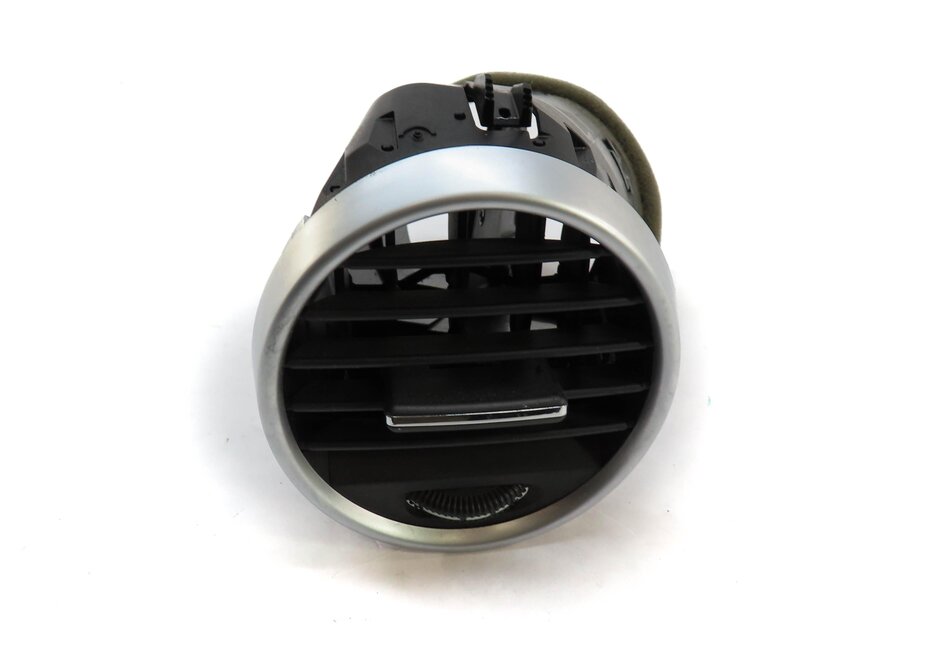 Thumbnail 2: 2009 MERCEDES GL450 X164 FAR LEFT DRIVER DASH A/C HEATER AIR VENT (BLACK SILVER)