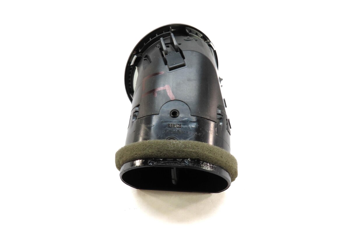 Thumbnail 3: 2009 MERCEDES GL450 X164 FAR LEFT DRIVER DASH A/C HEATER AIR VENT (BLACK SILVER)