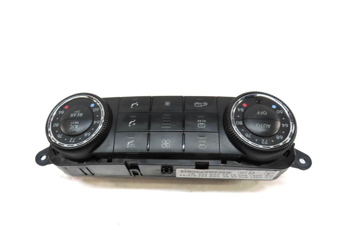 Thumbnail 4: 09 MERCEDES GL320 GL450 GL550 ML320 ML350 ML550 FRONT 3-ZONE TEMPERATURE CONTROL