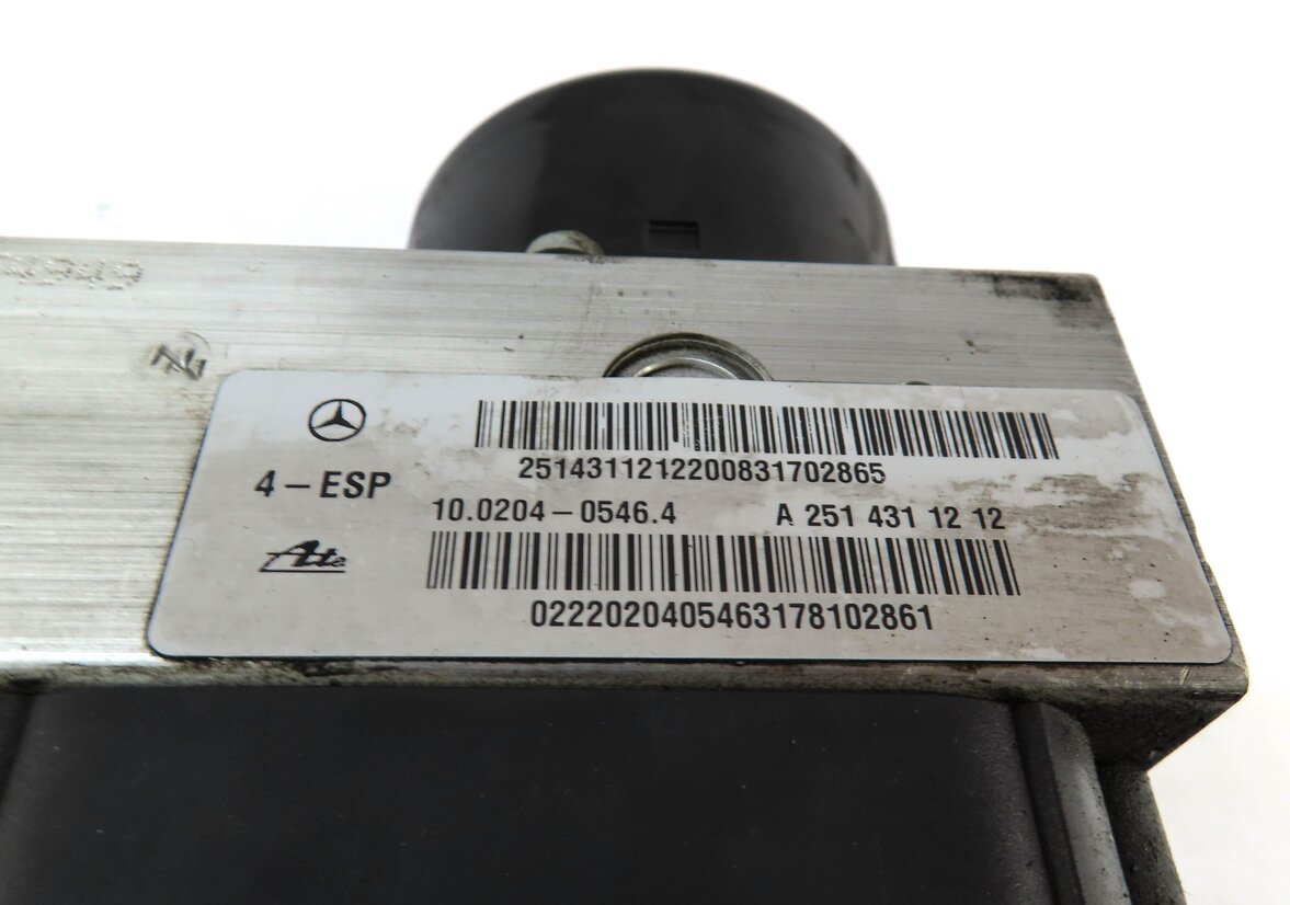 Thumbnail 6: 2009 MERCEDES GL450 (X164) ABS ANTI LOCK BRAKE MODULE & PUMP 2514311212