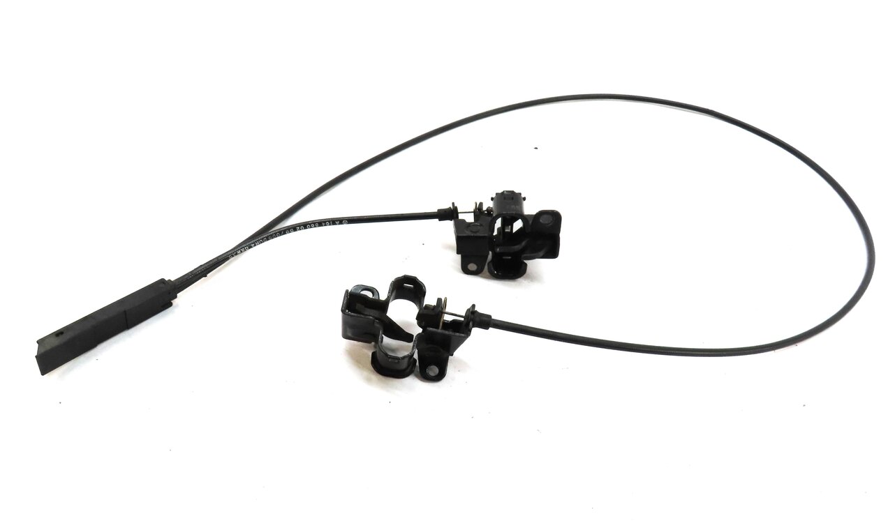 Thumbnail 2: 2009 MERCEDES GL450 (X164) LOWER HOOD LEFT & RIGHT HOOD LATCH SET 2 w/ CABLE
