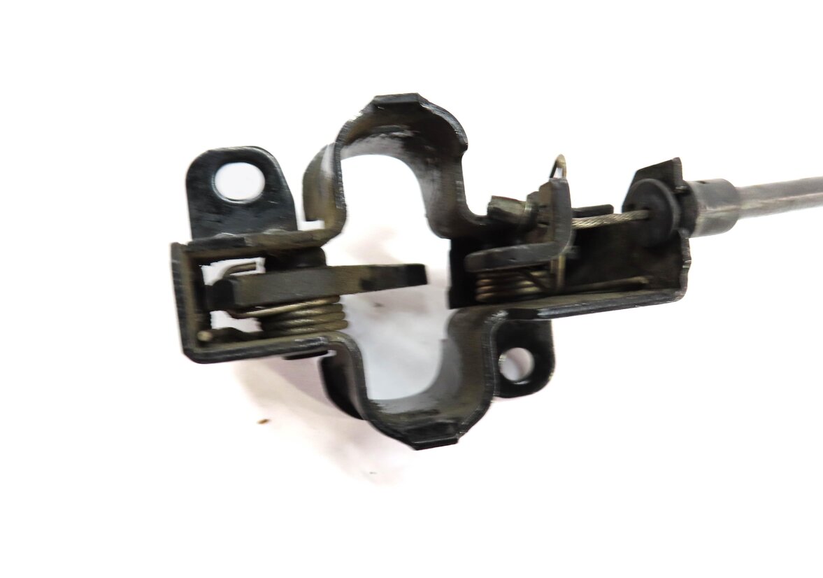 Thumbnail 5: 2009 MERCEDES GL450 (X164) LOWER HOOD LEFT & RIGHT HOOD LATCH SET 2 w/ CABLE