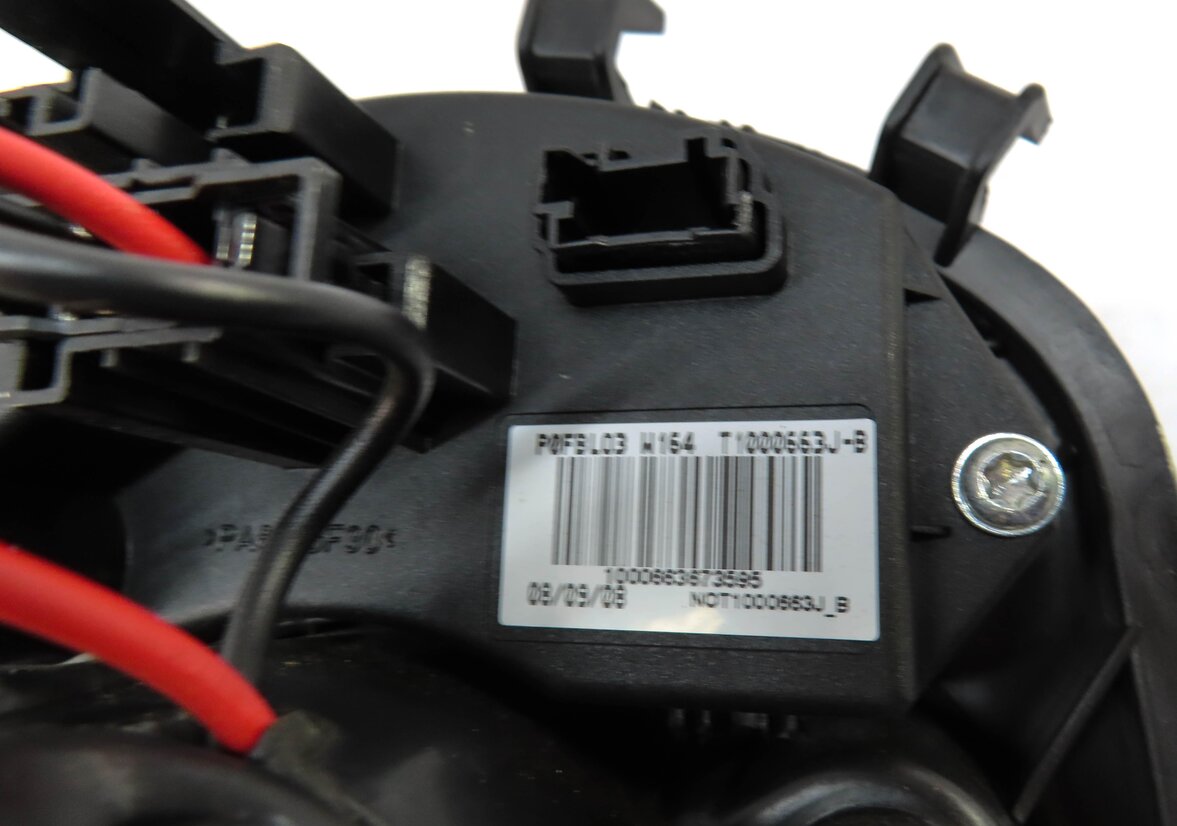 Thumbnail 5: 06-13 MERCEDES GL ML R CLASS (W164 W251 X164) REAR HEATER A/C BLOWER FAN MOTOR