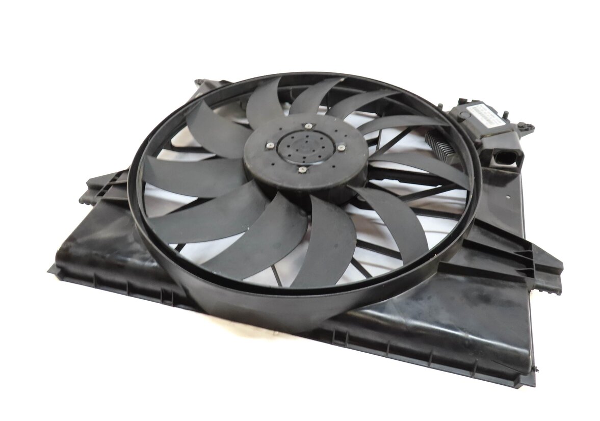 2007-2012 MERCEDES GL ML R CLASS (X164 W164 W251) RADIATOR COOLING FAN w/ SHROUD