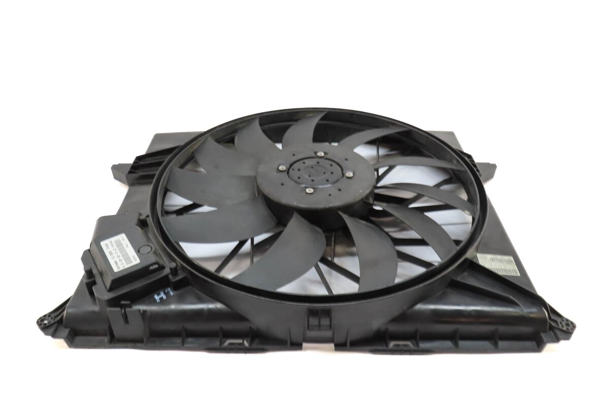 Thumbnail 3: 2007-2012 MERCEDES GL ML R CLASS (X164 W164 W251) RADIATOR COOLING FAN w/ SHROUD