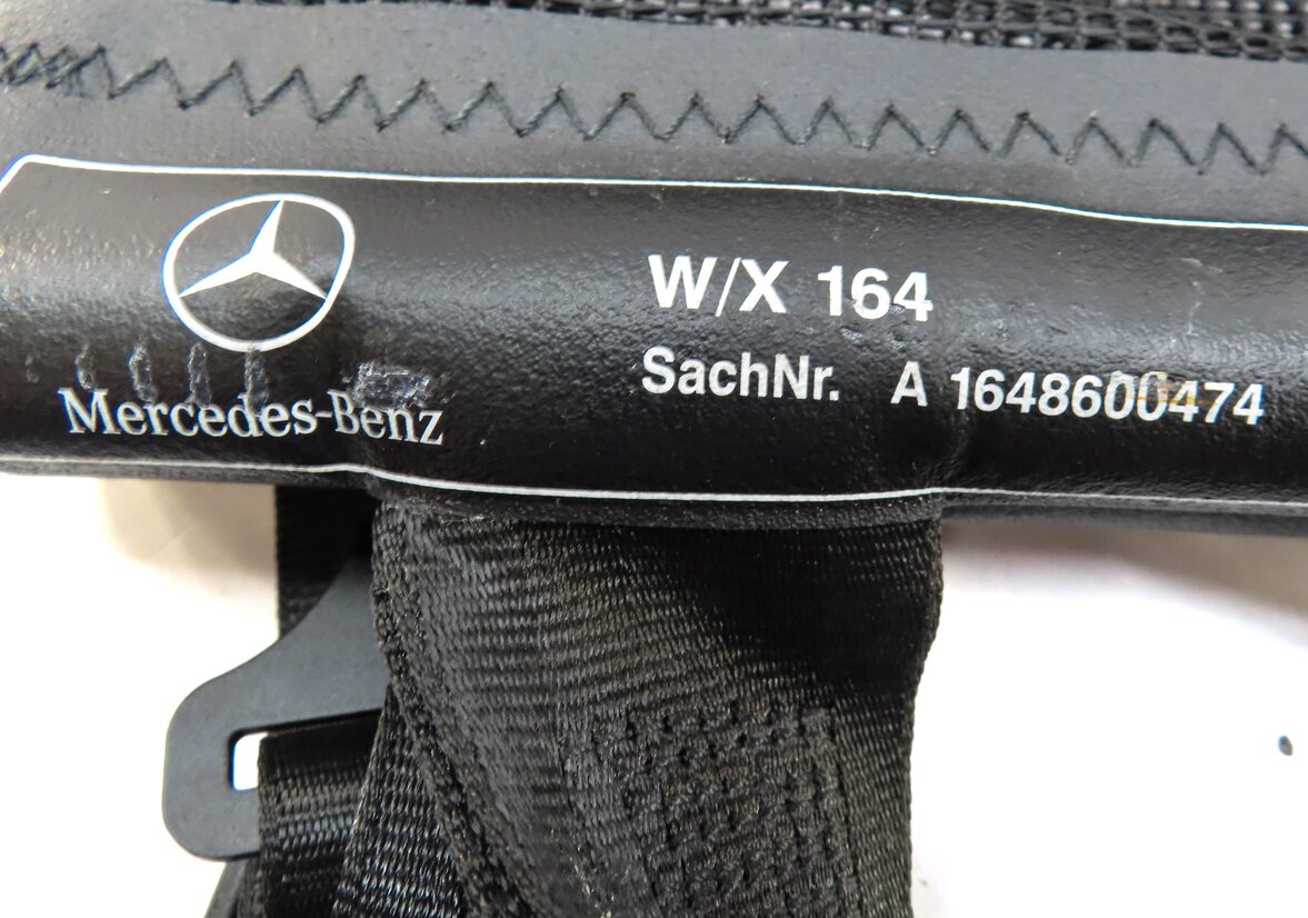 Thumbnail 4: 2009 MERCEDES GL450 (X164) REAR TRUNK RETRACTABLE CARGO COVER NET (BLACK)