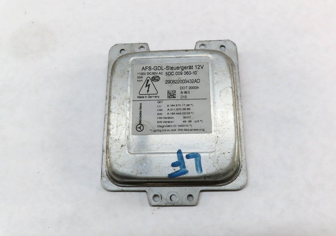 Thumbnail 2: 2009 MERCEDES GL450 (X164) HEADLIGHT AFS CONTROL MODULE 5DC009060