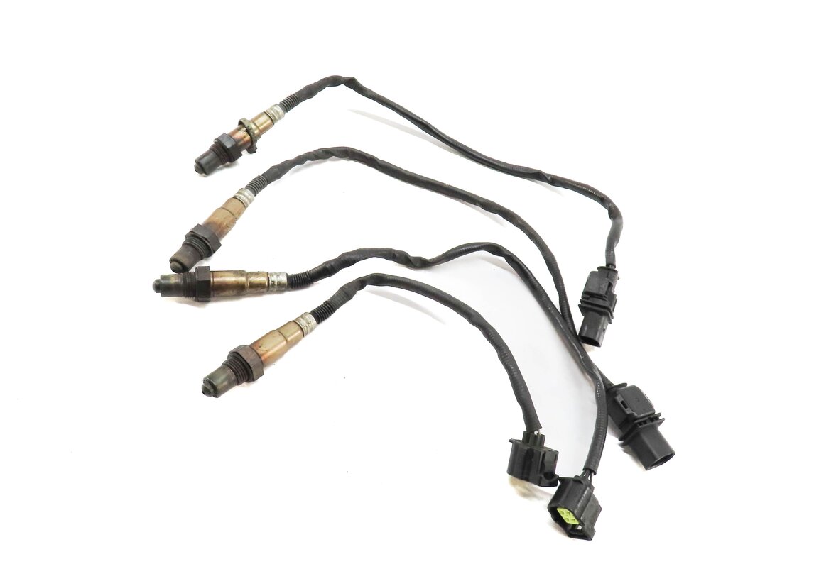 Thumbnail 3: 2009 MERCEDES GL450 (X164) 4.6L (273) ENGINE PRE POST CAT O2 OXYGEN SENSOR SET 4