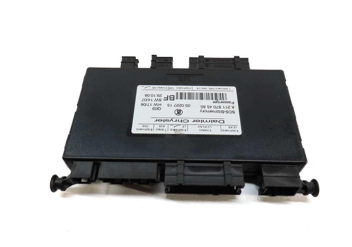 Thumbnail 3: 2009 MERCEDES GL450 (X164) FRONT RIGHT PASSENGER SEAT CONTROL MODULE 2118704585