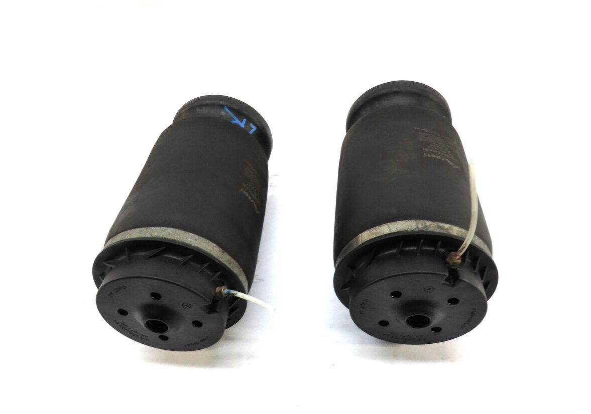 Thumbnail 4: 2009 MERCEDES GL450 (X164) REAR LEFT & RIGHT AIR SUSPENSION BAG SPRING SET OF 2
