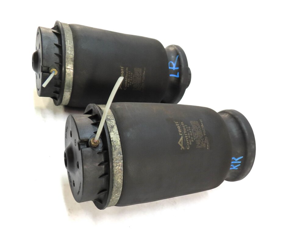 Thumbnail 6: 2009 MERCEDES GL450 (X164) REAR LEFT & RIGHT AIR SUSPENSION BAG SPRING SET OF 2