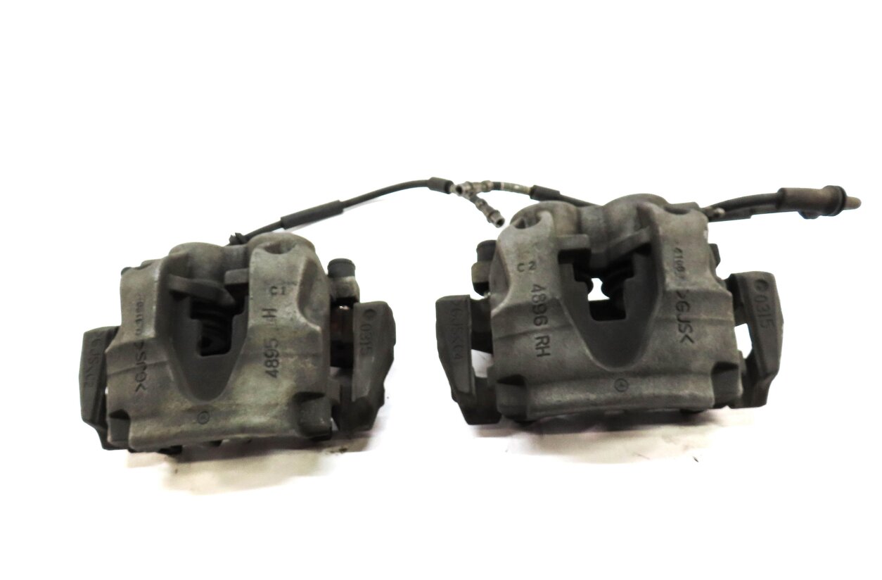 Thumbnail 2: 2012-2019 MERCEDES GL350 GL450 GLS350 ML350 (W166 X166) FRONT BRAKE CALIPER SET
