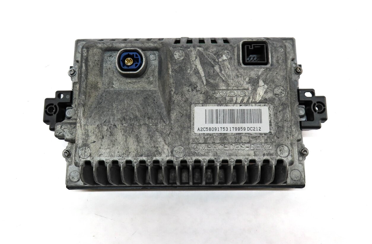 Thumbnail 4: 12-16 MERCEDES C GL ML SLK CLASS (R172 W204 W166 X166) INFORMATION MEDIA SCREEN