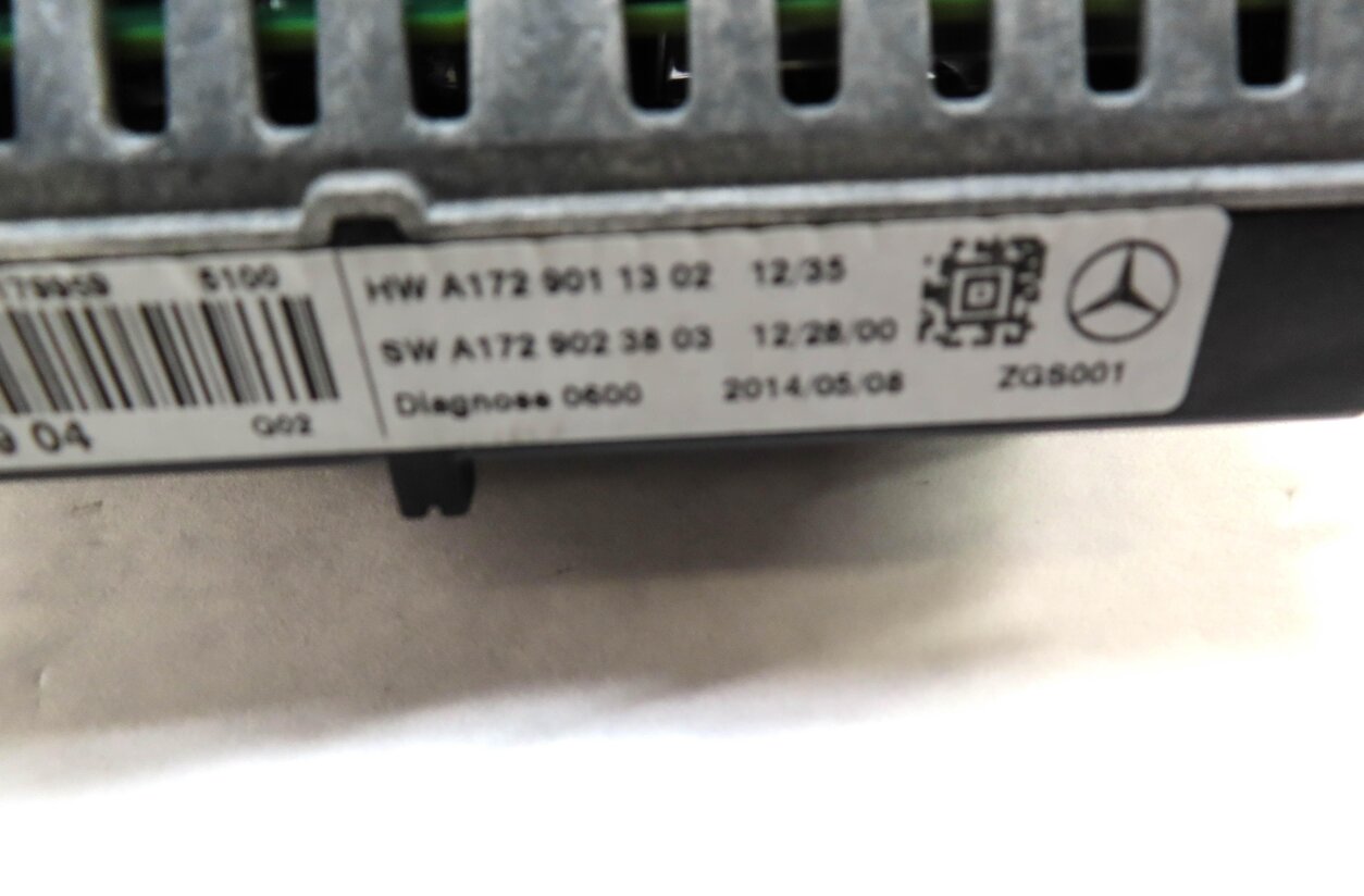 Thumbnail 5: 12-16 MERCEDES C GL ML SLK CLASS (R172 W204 W166 X166) INFORMATION MEDIA SCREEN