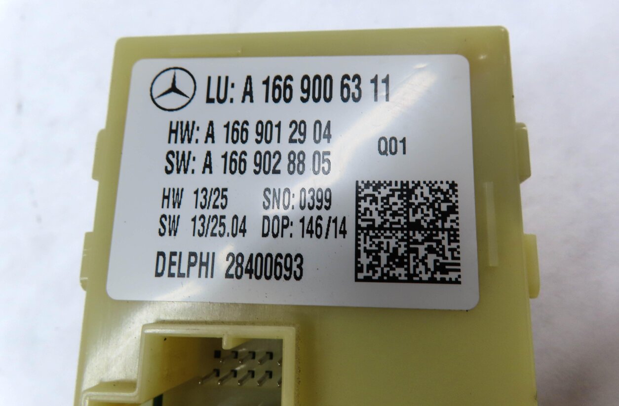 Thumbnail 4: 12-16 MERCEDES GL ML CLASS (W166 X166) REAR TRUNK LIFT LIFTGATE CONTROL MODULE