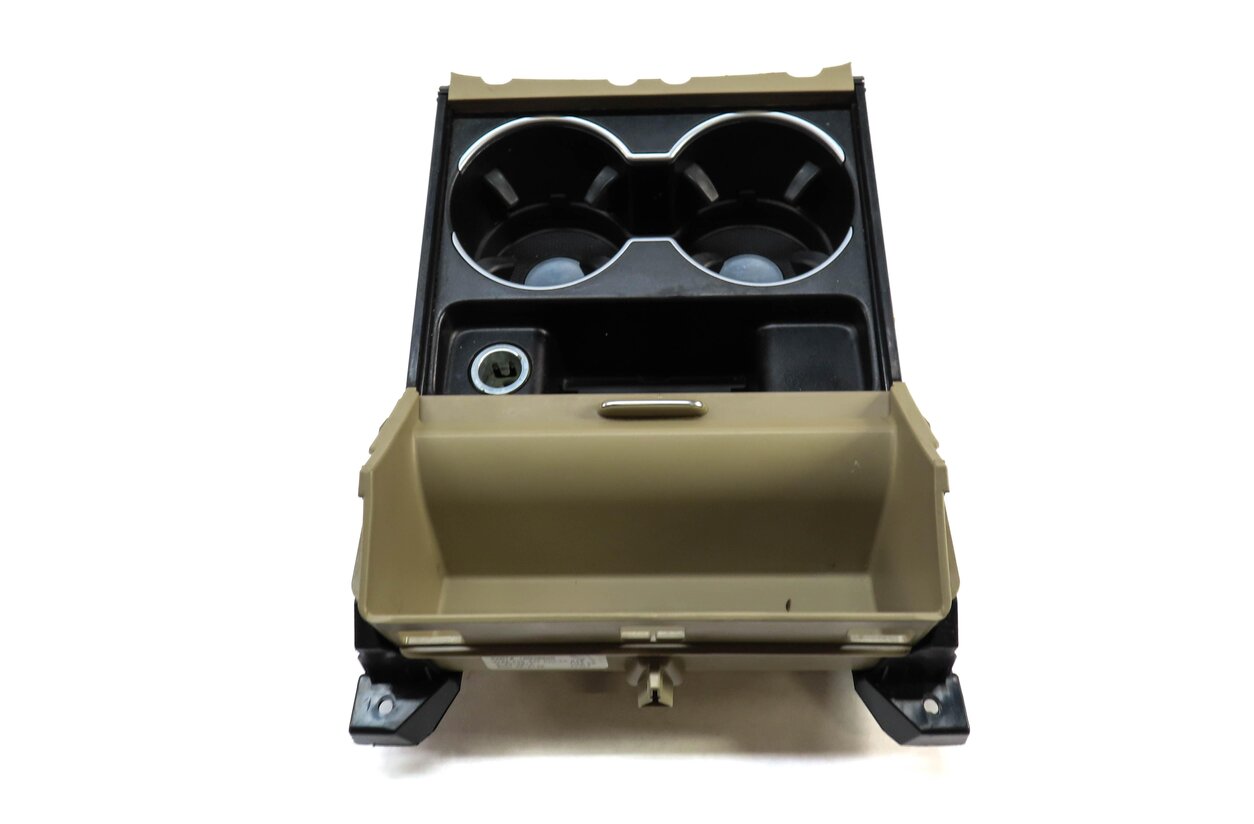 Thumbnail 5: 2014 MERCEDES ML350 (W166) FRONT CENTER CONSOLE CUP HOLDER COMPARTMENT (BEIGE)