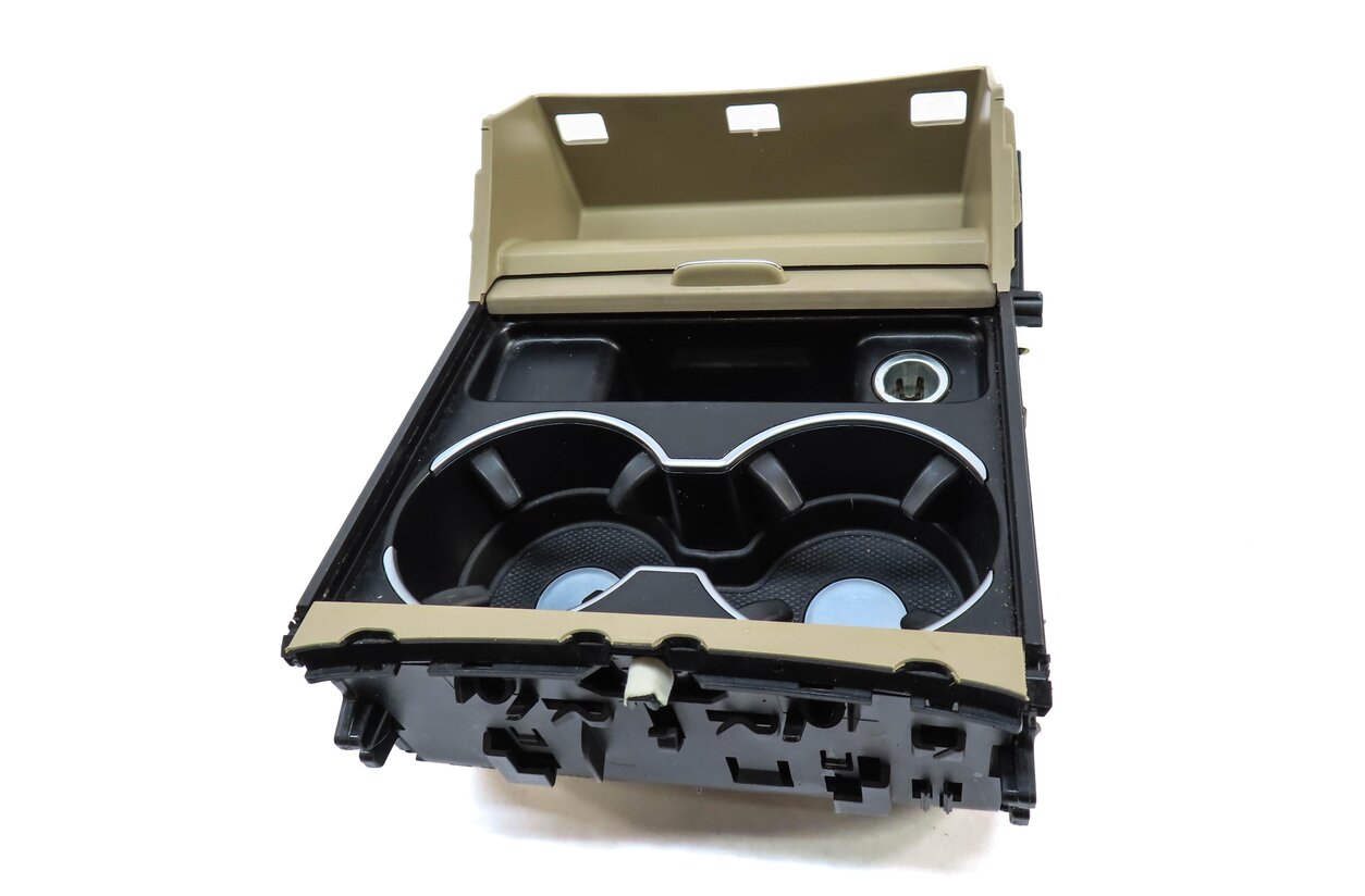 Thumbnail 6: 2014 MERCEDES ML350 (W166) FRONT CENTER CONSOLE CUP HOLDER COMPARTMENT (BEIGE)