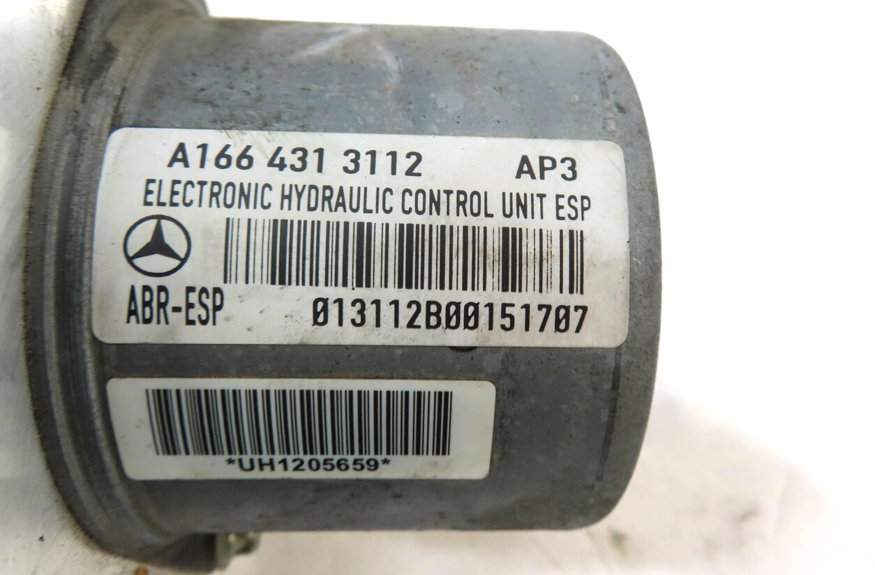 Thumbnail 6: 14-15 MERCEDES GL350 GL450 GL550 ML350 ML550 (W166 X166) ABS BRAKE PUMP MODULE