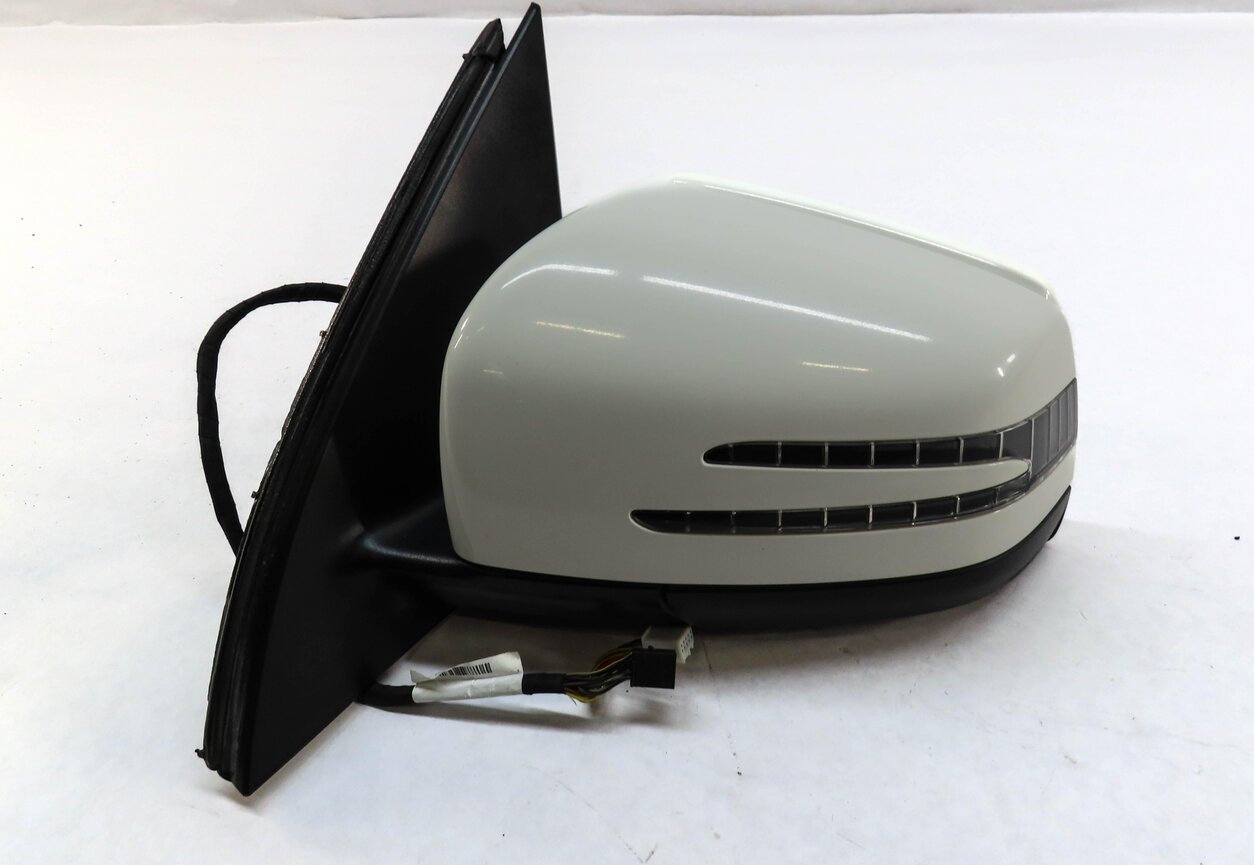 Thumbnail 4: 12-16 MERCEDES GL450 GL550 ML350 (W166 X166) LEFT BLIND SPOT MIRROR (WHITE 149U)